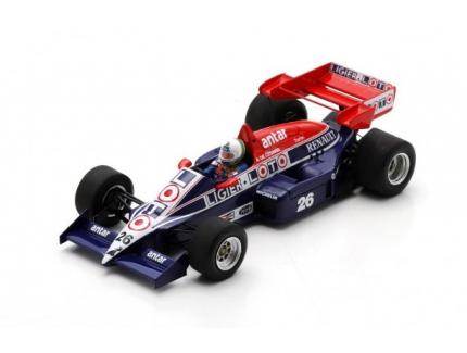 LIGIER JS23 GP ALLEMAGNE 1984 SPARK 1/43°