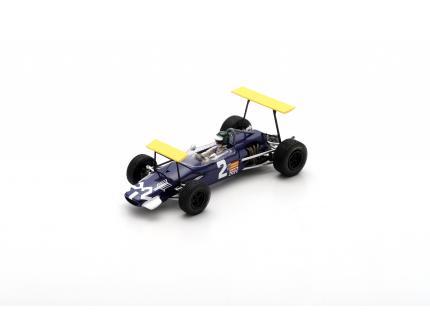 BRABHAM BT23C N°2 VAINQUEUR BUENOS AIRES F2 1968 SPARK 1/43°