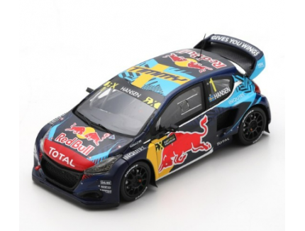 PEUGEOT 208 WRX T.HANSEN 2020 SPARK 1/43°