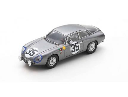 ALFA ROMEO GIULIETTA SPORT ZAGATO N°35 24H LE MANS 1963 SPARK 1/43°