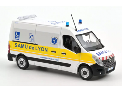 RENAULT MASTER 2014 "SAMU DE LYON" NOREV 1/43°