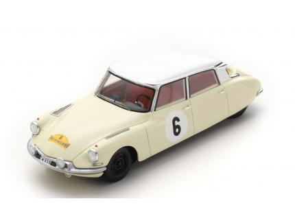 CITROEN DS19 N°6 VAINQUEUR RALLYE DES ROUTES DU NORD 1963 SPARK 1/43°