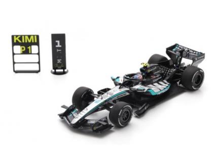 MERCEDES-AMG W17 N°12 Mercedes AMG Petronas F1 Team Vainqueur GP Chine 2026 Kimi Antonelli SPARK 1/43