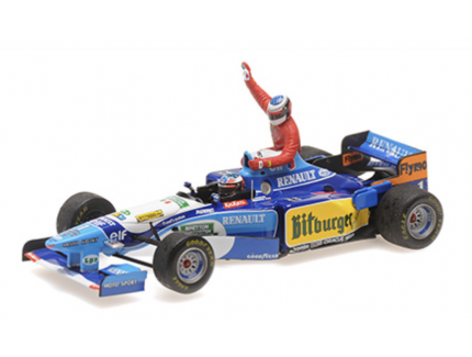 BENETTON RENAULT B195 M. SCHUMACHER CANADIAN GP 1995 MINICHAMPS 1/43