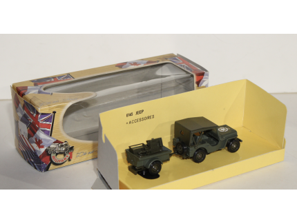 JEEP MILITAIRE SOLIDO 1/43