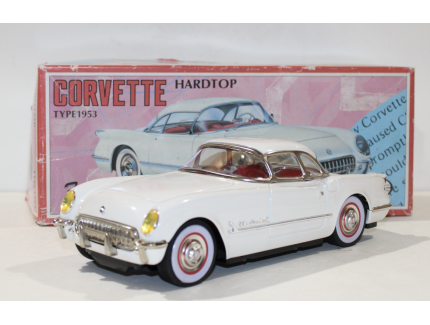 CORVETTE HARDTOP  WHITE FIFTIES 1/18