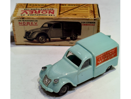 CITROEN CAMIONETTE BLUE CIEL 2CV NOREV 1/43