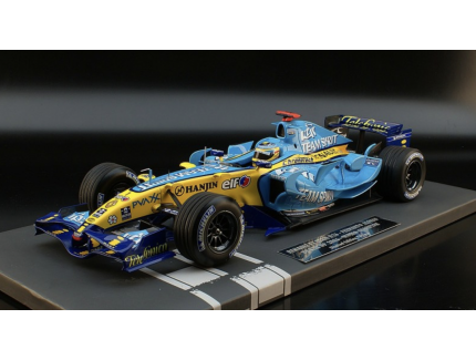 RENAULT F1 TEAM R26 FERNANDO ALONSO BRAZIL GP 2006 WORLD CHAMPION  MINICHAMPS 1/18