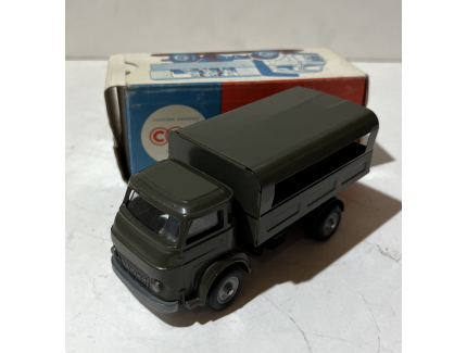 CAMION SAVIEM MILITAIRE TRANSPORT DE TROUPES CIJ 1/43