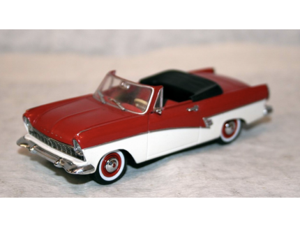 FORD TAUNUS 17M 1957 CABRIO RED DETAILCARS 1/43