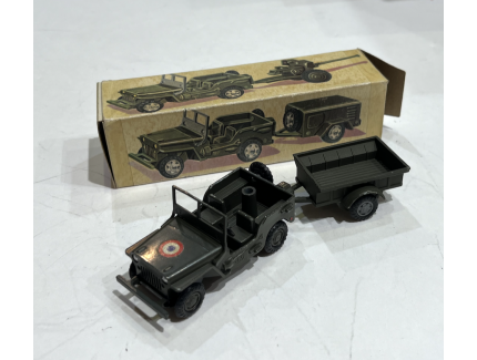 JEEP REMORQUE GEVARM 1/43°