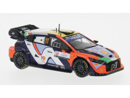 HYUNDAI i20  RALLY1 HYBRID #11 RALLY CROATIA 2024 1/43 IXO