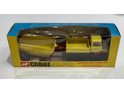 MERCEDES BENZ UNIMOG GOOS DUMPER CORGI 1/43°