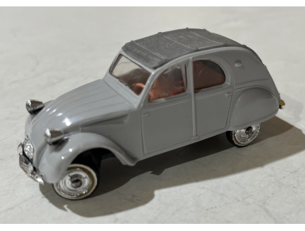 CITROEN 2CV LUXE GRISE NOREV 1/43°