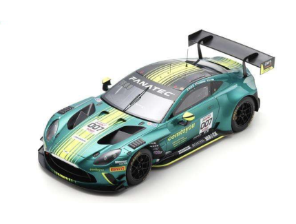 ASTON MARTIN VANTAGE AMR GT3 EVO NO.007 COMTOYOU RACING WINNER 24H SPA 2024 M. DRUDI – N. THIIM – M. SØRENSEN SPARK 1/18