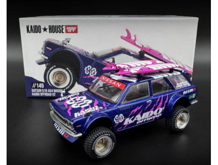 DATSUN 510 Wagon 4X4 Kaido Offroad V2 1969 1/64 KAIDO HOUSE