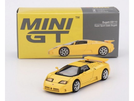 BUGATTI EB110 Super Sport Giallo Bugatti 1995 (1/64) MINI GT