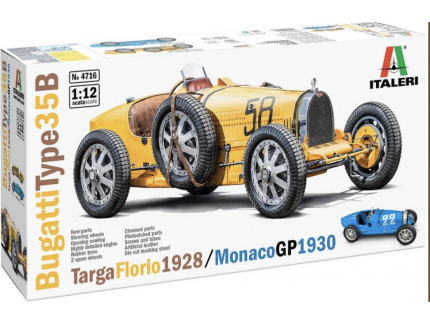 BUGATTI  TYPE 35B TARGA FLORIO 1928 ITALERI 1/12