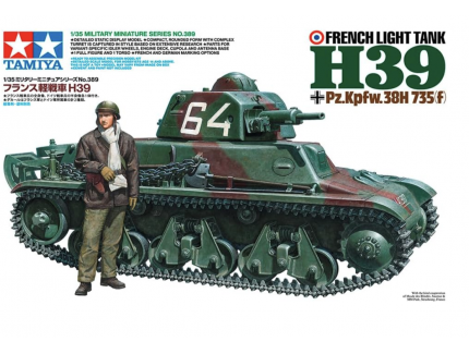 FRENCH LIGHT TANK  H39 TAMIYA 1/35