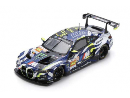 BMW M4 GT3 NO.46 TEAM WRT LE MANS 24H 2024 V. ROSSI - A. AL HARTHY - M. MARTIN SPARK 1/43