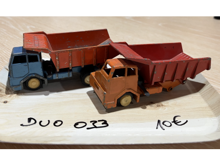 DUO TRAVAUX PUBLIC DINKY TOYS 1/43