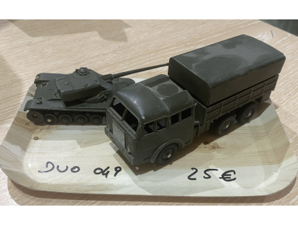 DOU MILITAIRE DINKY TOYS 1/43