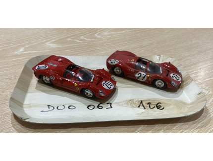 DUO FERRARI P4 BRUMM 1/43