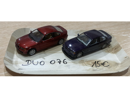 DUO BMW SERIE 3 1/43