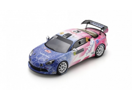 ALPINE A110 Rally RGT N°62 3ème RGT Rallye Monte Carlo 2024 C. Berard - C. Bernabo 1/43 SPARK