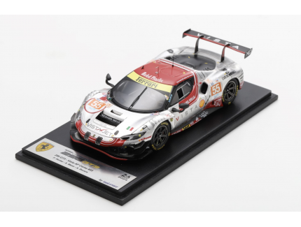 FERRARI 296 GT3 N°55 Vista AF Corse 24H Le Mans 2024 F. Heriau - S. Mann - A. Rovera 1/43 LOOKSMART