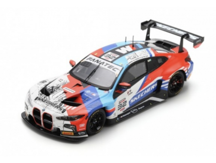 BMW M4 GT3 N°32 Team WRT 3ème 24H Spa 2024 D. Vanthoor – S. van der Linde – C. Weerts  1/43 SPARK