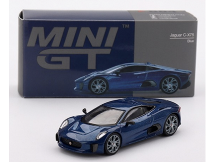 JAGUAR C-X75 Blue 2024 1/64 MINI GT