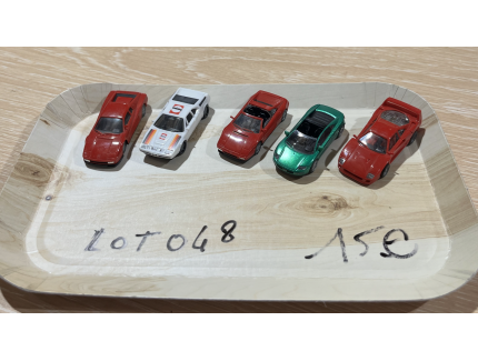 LOT VOITURES SPORTIVES 1/87
