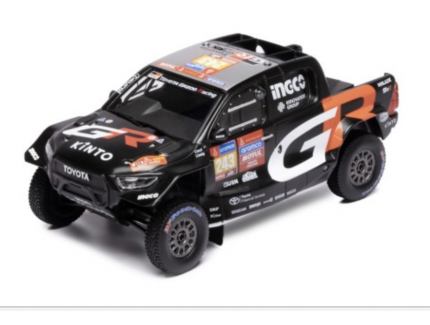 TOYOTA GR DKR HILUX EVO T1U (2024) (GR) #243 G.D.BOTTERILL - B.CUMMINGS RALLY DAKAR 2024 IXO 1/43