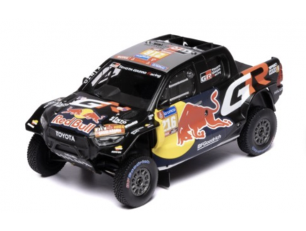 TOYOTA GR DKR HILUX EVO T1U (2024) #216 S.QUINTERO - D.ZENZ RALLY DAKAR 2024 IXO 1/43