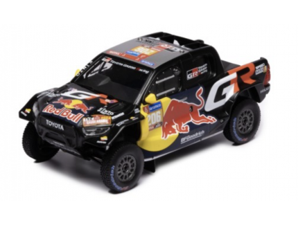 TOYOTA GR DKR HILUX EVO T1U (2024) #206 L.MORAES - A.MONLEON RALLY DAKAR 2024 IXO 1/43