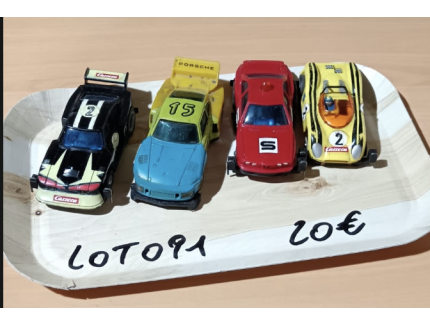LOT CARRERA SLOT 1/64