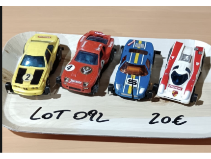 LOT CARRERA SLOT 1/64