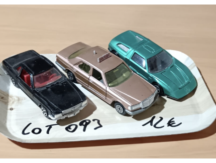LOT MERCEDES NOREV 1/43