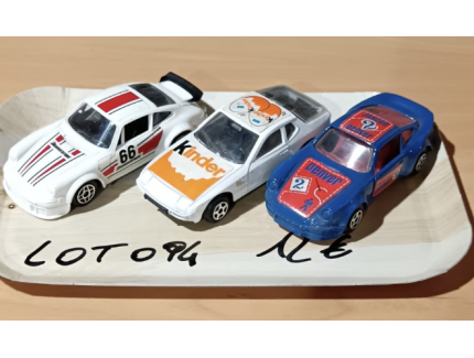 LOT PORSCHE NOREV