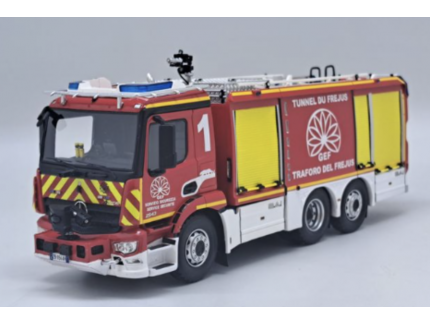 MERCEDES BENZ ANTOS BAI "TUNNEL DE FREJUS FRANCE/ITALIE" 1/43 ALERTE