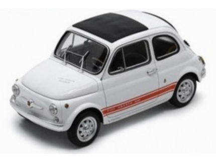 FIAT 500 Abarth 595 SS 1965 blanche 1/18 SCHUCO