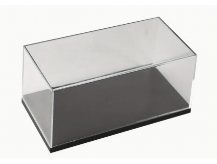BOITE VITRINE 1/43 LONGUEUR 15.6CM X LARGEUR 7.4CM X HAUTEUR 7CM