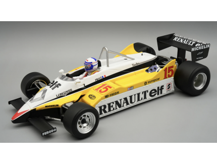 Renault RE30B 1982 Winner Brazilian GP Driver: Alain Prost limited edition 1/18 scale TECNO MODEL 1/18