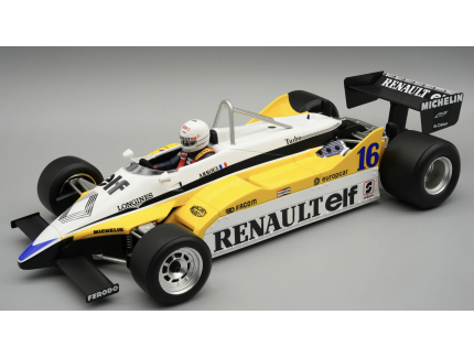 Renault RE30B 1982 Winner French GP Driver: Rene Arnoux limited edition 1/18 scale TECNO MODEL 1/18
