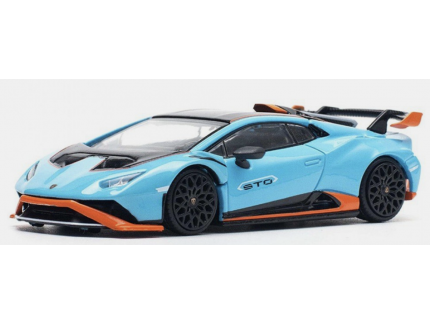 LAMBORGHINI HURACAN STO BLUE POPRACE 1/64