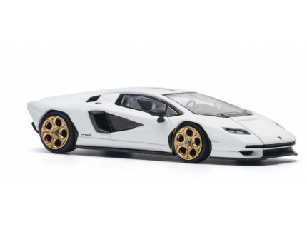 LAMBORGHINI COUNTACH LPI 800-4 BIANCO SIDERALE POPRACE 1/64