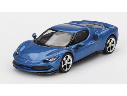 FERRARI 296 GTB BLU CORSA 1/64 BBR
