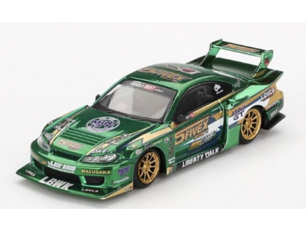 Nissan LB-Super Silhouette Silvia S15 2024 LBWK Fausto Racing 1/64 MINI GT