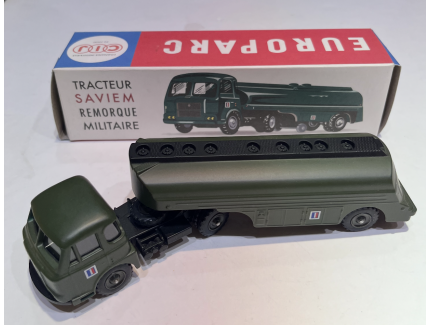 TRACTEUR SAVIEM CITERNE MITAIRE 1/43